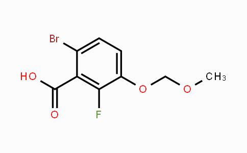 CAS No. 2179038-28-7, 6-Bromo-2-fluoro-3-(methoxymethoxy)benzoic acid