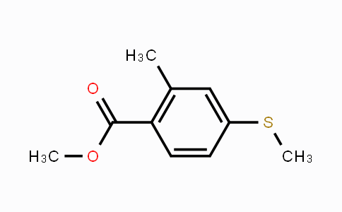 CAS No. 1822631-90-2, Methyl 2-methyl-4-(methylsulfanyl)benzoate