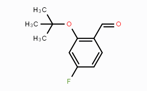 CAS No. 1289069-65-3, 2-tert-Butoxy-4-fluorobenzaldehyde