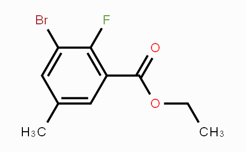 1260800-93-8 | Ethyl 3-bromo-2-fluoro-5-methylbenzoate