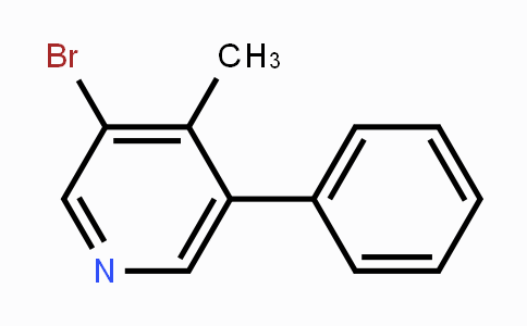 CAS No. 2171558-82-8, 3-Bromo-4-methyl-5-phenylpyridine