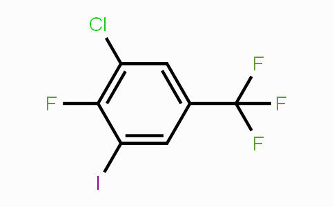 CAS No. 126538-86-1, 3-Chloro-4-fluoro-5-iodobenzotrifluoride