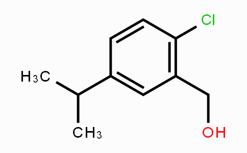 CAS No. 1268865-70-8, [2-Chloro-5-(propan-2-yl)phenyl]methanol