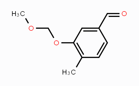 CAS No. 181069-73-8, 3-(Methoxymethoxy)-4-methylbenzaldehyde
