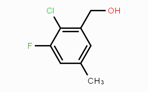 CAS No. 1807276-98-7, 2-Chloro-3-fluoro-5-methylbenzyl alcohol