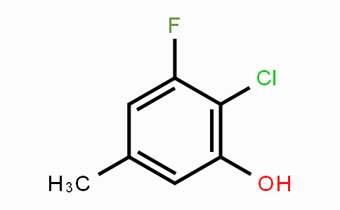 CAS No. 1807168-54-2, 2-Chloro-3-fluoro-5-methylphenol