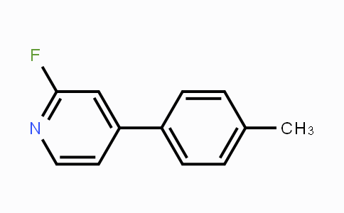 CAS No. 2179038-23-2, 2-Fluoro-4-(4-methylphenyl)-pyridine