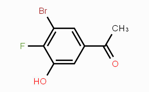 CAS No. 1780897-84-8, 1-(3-Bromo-4-fluoro-5-hydroxyphenyl)ethan-1-one