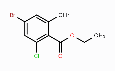 CAS No. 1823870-34-3, Ethyl 4-bromo-2-chloro-6-methylbenzoate