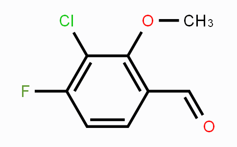 CAS No. 1896922-66-9, 3-Chloro-4-fluoro-2-methoxybenzaldehyde