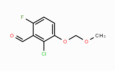 CAS No. 2179038-43-6, 6-Fluoro-2-Chloro-3-(methoxymethoxy)benzaldehyde