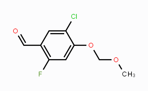 CAS No. 2179038-42-5, 5-Chloro-2-fluoro-4-(methoxymethoxy)benzaldehyde