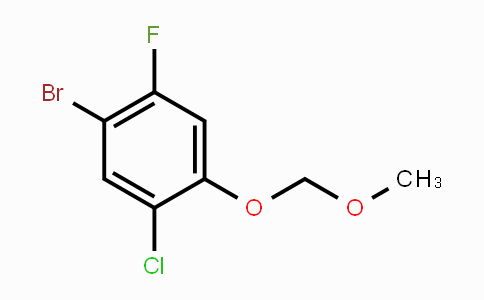 CAS No. 1872221-96-9, 1-Bromo-5-chloro-2-fluoro-4-(methoxymethoxy)benzene