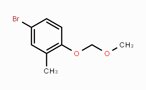 533884-36-5 | 4-Bromo-1-(methoxymethoxy)-2-methylbenzene