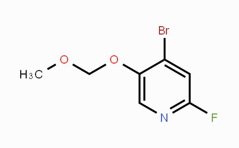 CAS No. 2179038-40-3, 4-Bromo-2-fluoro-5-(methoxymethoxy)pyridine