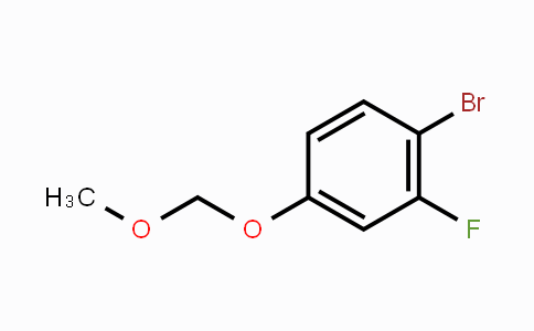 CAS No. 1054314-58-7, 1-Bromo-2-fluoro-4-(methoxymethoxy)benzene