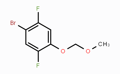 CAS No. 1301145-79-8, 1-Bromo-2,5-difluoro-4-(methoxymethoxy)benzene
