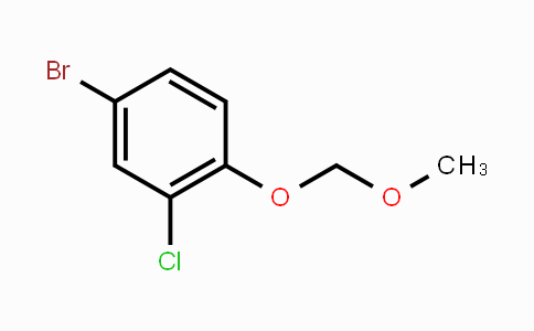 CAS No. 1301146-84-8, 4-Bromo-2-chloro-1-(methoxymethoxy)benzene