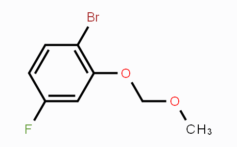 CAS No. 162269-78-5, 1-Bromo-4-fluoro-2-methoxymethoxy-benzene