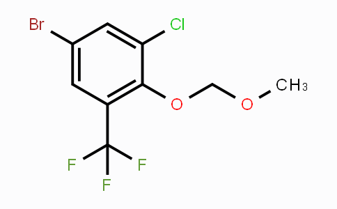 CAS No. 2179038-38-9, 5-Bromo-3-chloro-2-(methoxymethoxy)benzotrifluoride