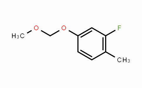 CAS No. 1698618-45-9, 2-Fluoro-4-(methoxymethoxy)-1-methylbenzene