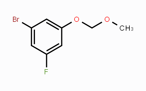 CAS No. 1504591-16-5, 1-Bromo-3-fluoro-5-(methoxymethoxy)benzene