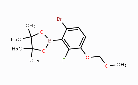 6-Bromo-2-fluoro-3-(methoxymethoxy)phenylboronic acid pinacol ester