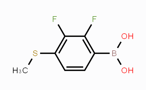 2,3-Difluoro-4-(methylsulfanyl)phenylboronic acid