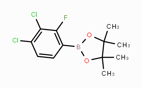 CAS No. 1165935-92-1, 2-(3,4-Dichloro-2-fluorophenyl)-4,4,5,5-tetramethyl-1,3,2-dioxaborolane