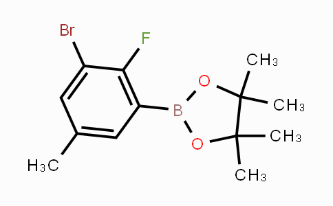3-Bromo-2-fluoro-5-methylphenylboronic acid pinacol ester