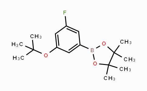 CAS No. 1628139-10-5, 2-(3-tert-Butoxy-5-fluorophenyl)-4,4,5,5-tetramethyl-1,3,2-dioxaborolane
