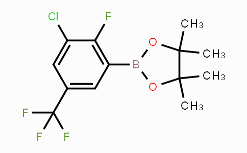 3-Chloro-2-fluoro-5-(trifluoromethyl)phenylboronic acid pinacol ester