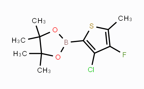 CAS No. 1680200-85-4, 4-Chloro-3-fluoro-2-methylthiophenylboronic acid pinacol ester
