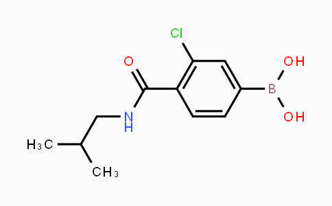 CAS No. 2096335-60-1, 3-Chloro-4-(isobutylcarbamoyl)benzeneboronic acid