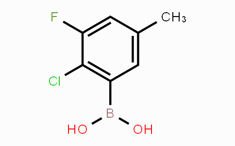 2-Chloro-3-fluoro-5-methylphenylboronic acid