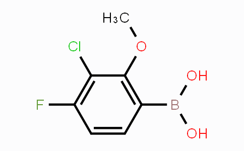 3-Chloro-4-fluoro-2-methoxyphenylboronic acid