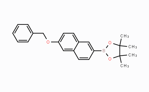 CAS No. 1313367-62-2, 6-(Benzyloxy)-2-naphthylboronic acid pinacol ester