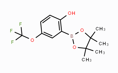 2-Hydroxy-5-(trifluoromethoxy)phenylboronic acid pinacol ester