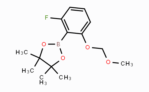 CAS No. 1599432-40-2, 2-Fluoro-6-(methoxymethoxy)phenylboronic acid pinacol ester