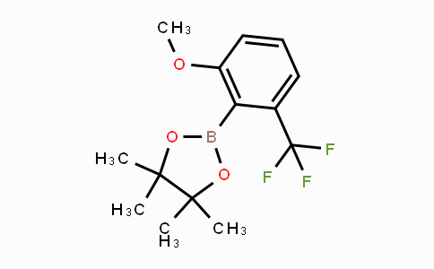 CAS No. 1599432-43-5, 2-Methoxy-6-trifluoromethylphenylboronic acid, pinacol ester