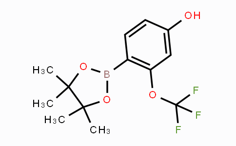 4-Hydroxy-2-(trifluoromethoxy)phenylboronic acid pinacol ester