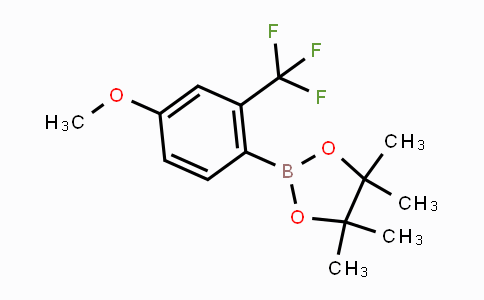 CAS No. 1218790-37-4, 4-Methoxy-2-(trifluoromethyl)phenylboronic acid pinacol ester
