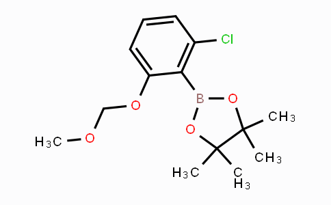 CAS No. 1599432-42-4, 2-[2-Chloro-6-(methoxymethoxy)phenyl]-4,4,5,5-tetramethyl-1,3,2-dioxaborolane