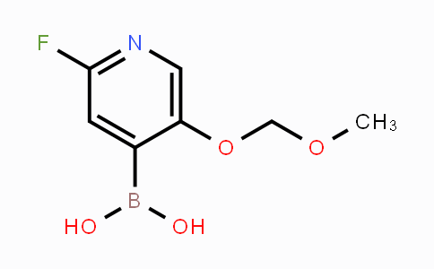 2-Fluoro-5-(methoxymethoxy)-pyridin-4-ylboronic acid