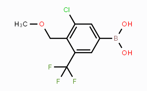 3-Chloro-4-(methoxymethyl)-5-(trifluoromethyl)phenylboronic acid