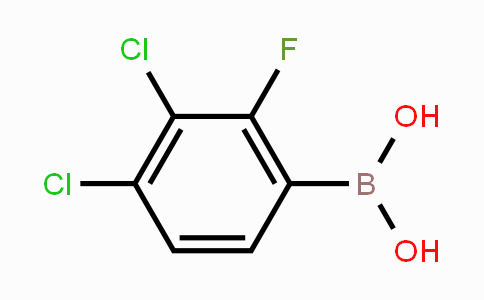 CAS No. 1160561-29-4, 3,4-Dichloro-2-fluorophenylboronic acid