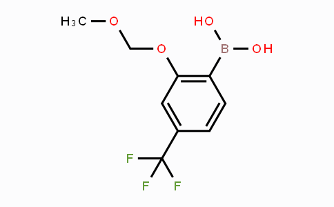 CAS No. 659731-33-6, 2-Methoxymethoxy-4-(trifluoromethyl)phenylboronic acid