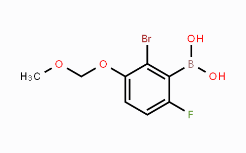 2-Bromo-6-fluoro-3-(methoxymethoxy)phenylboronic acid