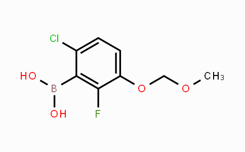 6-Chloro-2-fluoro-3-(methoxymethoxy)phenylboronic acid