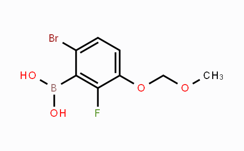 6-Bromo-2-fluoro-3-(methoxymethoxy)phenylboronic acid